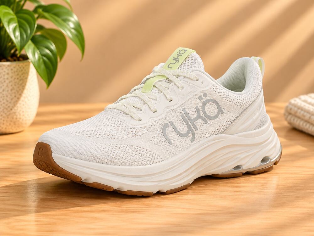 NWT Ryka Women's Devotion X Max RS Sneakers White Alyssum 10 M US